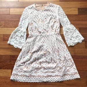 Eliza J White Lace Dress - only worn once!